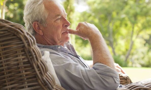 Zapalenie gruczołu krokowego rozpoznaje się u starszych mężczyzn, którzy nie są pewni swoich możliwości